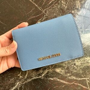 NWT Michael Kors Jet Set Medium Saffiano Leather Wallet